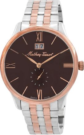 Mathey-Tissot Edmond Metal Brown Dial Mens Watch H1886MRM