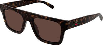 Gucci GG2235S 002 Mens Sunglasses Tortoiseshell Size 53 - Free RX Lenses - Free RX Lenses