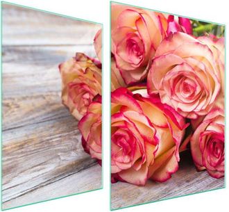 OEM Placa Protectora De Vidrio Para Estufa 70x52 Rosa