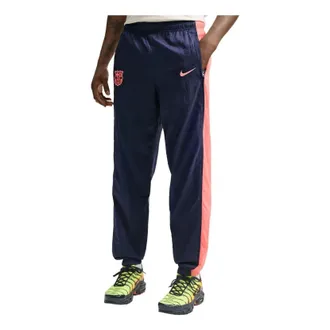 Nike x F.C. Barcelona Third Total 90 Pants Midnight Navy Bright Mango HQ9758-410