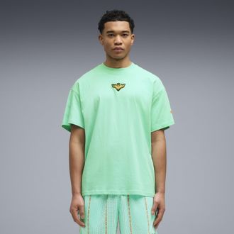 Puma T-shirt da basket Melo Alwayz On 1 da uomo, Abbigliamento, Verde, 3XL