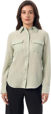 Equipment Long Sleeve Utility Shirt in Mint at Nordstrom, Size Medium
