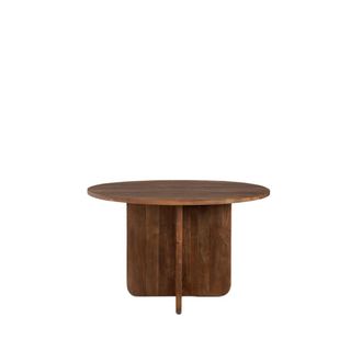 Klast Mesa fija de madera nogal 120 cm x 76 cm