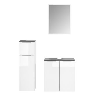 Vicco Conjunto De Muebles De Ba&ntilde;o Otis, Blanco, 3 Piezas