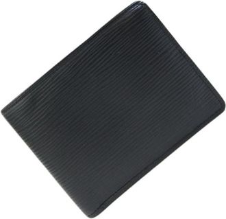 Louis Vuitton Pre-owned Epi Bill Wallet (Bi-fold) - Heren - Vintage Accessoires - Zwart - ONE Size - Leer - Vintage