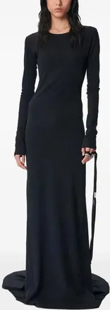 Ann Demeulemeester Abito Jesse a maniche lunghe - Nero