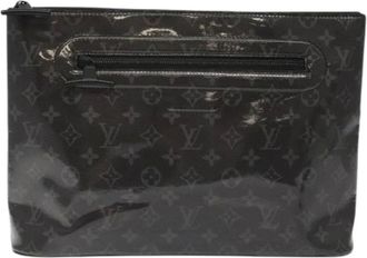 Louis Vuitton Pre-owned Clutches, female, Black, Size: ONE SIZE Pre-owned Canvas Clutch