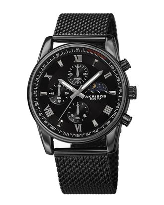 Akribos XXIV Akribos Xxiv Mens Stainless Steel Watch