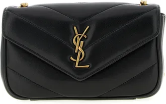 Saint Laurent Loulou Borse A Tracolla Nero-Donna