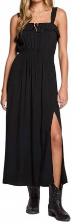 Saltwater Luxe Kohen Midi Dress In Black