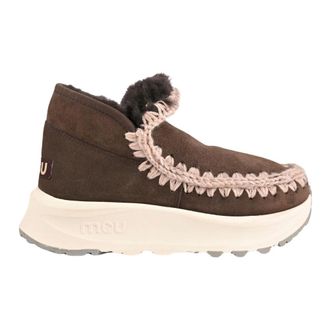 Mou Speed Eskimo Sneaker Suede - Dames - Schoenen - Bruin - Maat: 37 EU Su&egrave;de