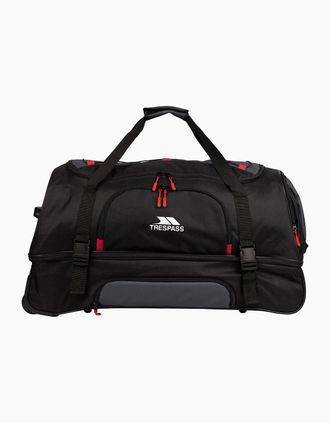 Trespass Mens Trespass Fero 100L Wheeled Duffel Bag - Black - Size: ONE size
