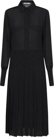 Fendi Dames, Jurken, Zwart, Maat: XS Zijde