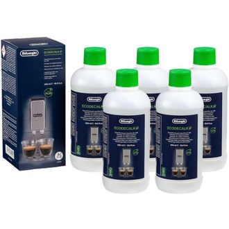 DeLonghi 5 Descalcificadores L&iacute;quidos Delonghi Ecodecalk (500 Ml) Dlsc500