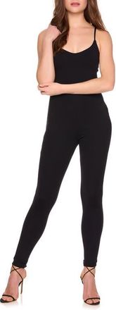 Susana Monaco Very V String Jumspuit in Black at Nordstrom, Size X-Small