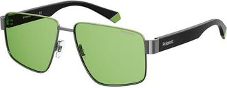 Polaroid PLD 6121/S SMF/UC Mens Sunglasses Grey Size 58