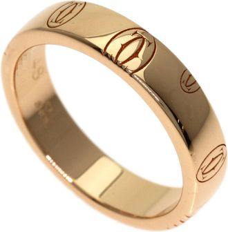 Cartier Pink Gold (18K) Band Ring (Pre-Owned)