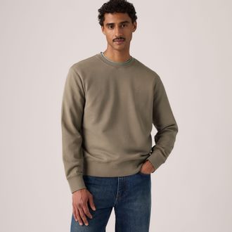 Levi's Original Housemark Crewneck Sweatshirt - Mens - 2XL - Brown