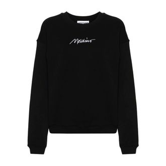 Moschino Dames, Sweatshirts & Hoodies, Zwart, Maat: 2XL