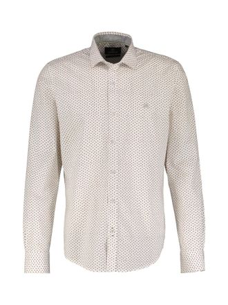 Lerros Langarmhemd LERROS LERROS Modisches Poplinhemd f&uuml;r Herren mit Stretchanteil, Herren, Gr. XXL, Normalgr&ouml;ssen, weiss (wei&szlig;), 97% Baumwolle, 3% Elasthan,