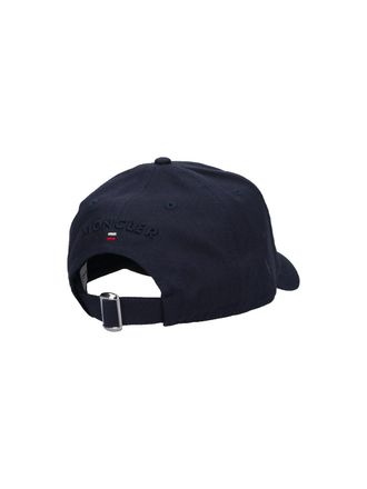 Moncler Mens Hats Blue Cotton