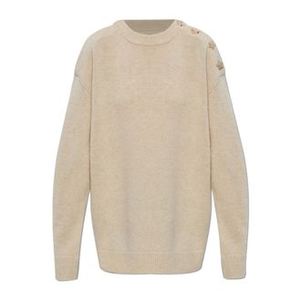 Zadig&Voltaire Dames, Truien, Beige, Maat: 2Xs/Xs Wol