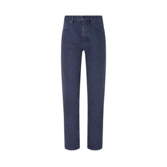 Ermenegildo Zegna City Cotton Trousers - male - Zegna - Straight Fit Jeans - Blue - W36 - Jeans