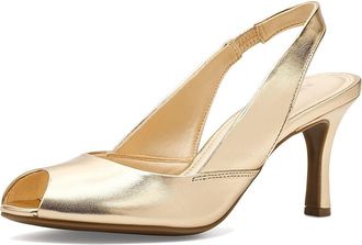 Anne Klein Jovi Womens Shoes Gold : 8.5 M, Synthetic