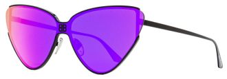 Balenciaga BB0191S Cat-Eye Metal Sunglasses - Black