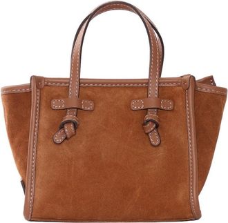 Gianni Chiarini Structured Brown Leather Handbag