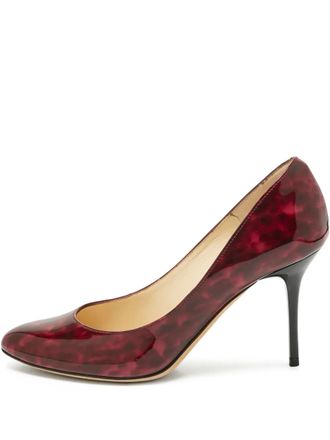 Jimmy Choo London Gilbert patent leather pumps - Red