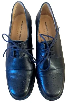Robert Clergerie Robert Clegerie Black Leather Brogues Size 36