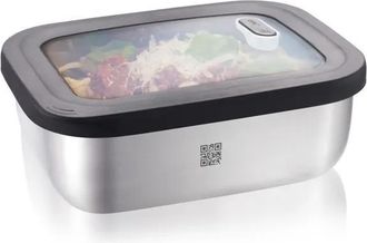 GEFU Gefu Provido Caja De Almacenamiento De Alimentos Plateada 130 Cl