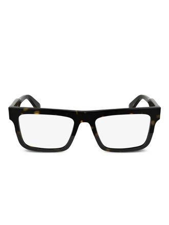 Calvin Klein tortoiseshell-pattern frames - Brown