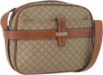 Celine Pre-owned Cross Body Bags, female, Beige, Size: ONE SIZE Pre-owned Plastic Crossbody Bag