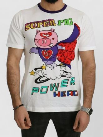 Dolce & Gabbana cotton graphic print t-shirt