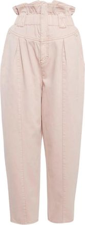 Fendi Jeans con vita raccolta - Rosa