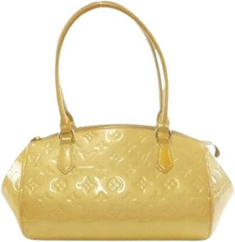 Louis Vuitton Pre-owned Handbags, female, Yellow, Size: ONE SIZE Pre-owned Vintage Handbag