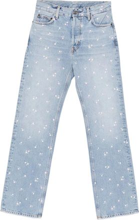 Fiorucci Floral-print Jeans