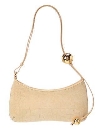 Jacquemus Bamabino Large Suede Shoulder Bag