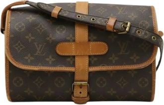 Louis Vuitton Pre-owned Cross Body Bags, female, Brown, Size: ONE SIZE Pre-owned Monogram Canvas Shoulder Bag