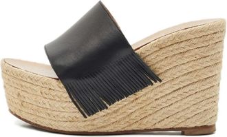 Chlo&eacute; Espadrilles Estel 110mm - Nero