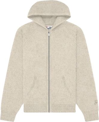 MC2 Saint Barth Tribeca Hoodie - Heren - Hoodies - Beige - 2XL - Katoen - Hoodies & sweatvesten