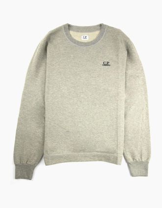 C.P. Company Mens Cp Company Back Goggle Print Sweatshirt Grey M93 - Size: 40