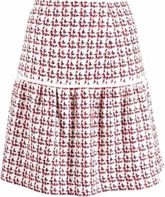 Ferragamo Ferragamo Textured A-Line Skirt