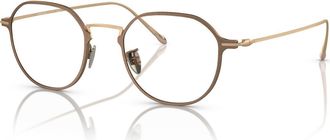 Giorgio Armani 49mm Phantos optical glasses in Brown at Nordstrom