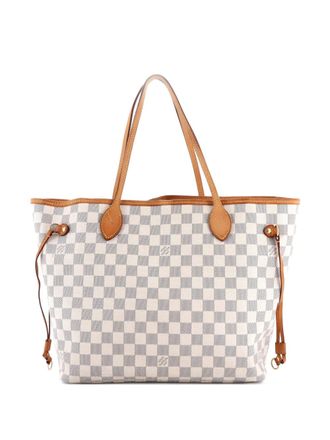 Louis Vuitton Neverfull Damier MM tote bag - Bianco
