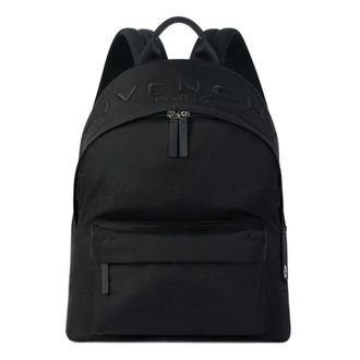 Givenchy Cargo Rugzak - Heren - Tassen - Zwart - Maat: ONE Size Leer