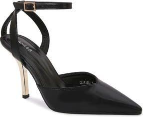 Berness Clarissa Faux Leather DOrsay Pump in Black at Nordstrom Rack, Size 7.5