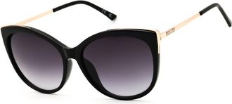 Kenneth Cole Reaction KC1381 01B Shiny Black/Smoke Gradient